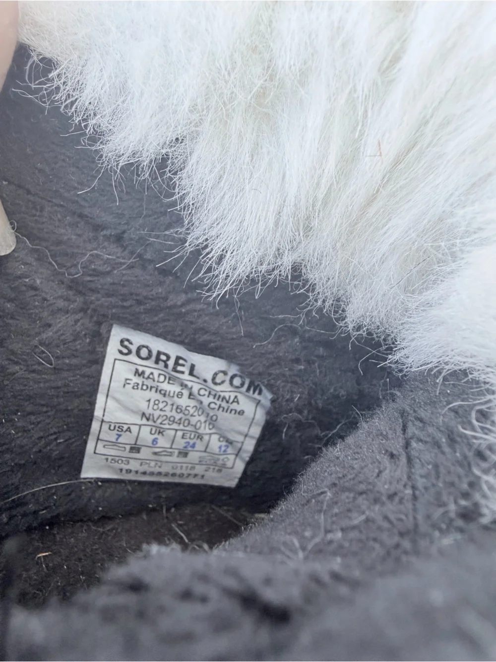 SOREL Kids Whitney II Strap Waterproof Black Winter Snow Boots